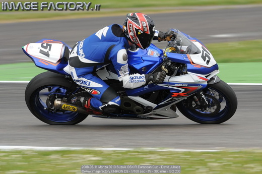 2008-05-11 Monza 3013 Suzuki GSX R European Cup - David Juhasz